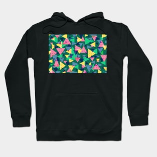 Happy triangles, my favorite geometric shapes Hoodie